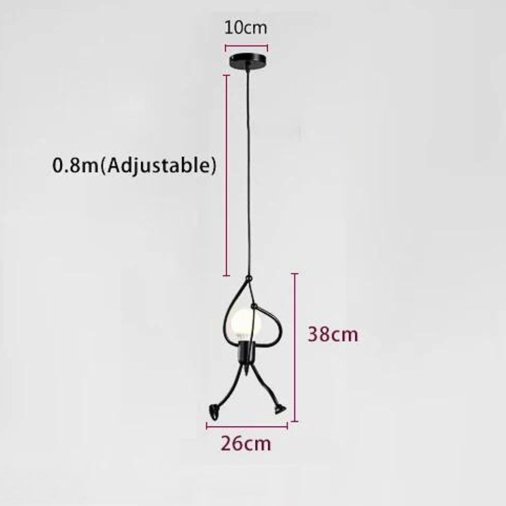 "Rope Climber" Ceiling Lights