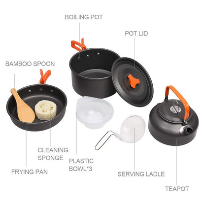 All-In-One Camping Cookware Set