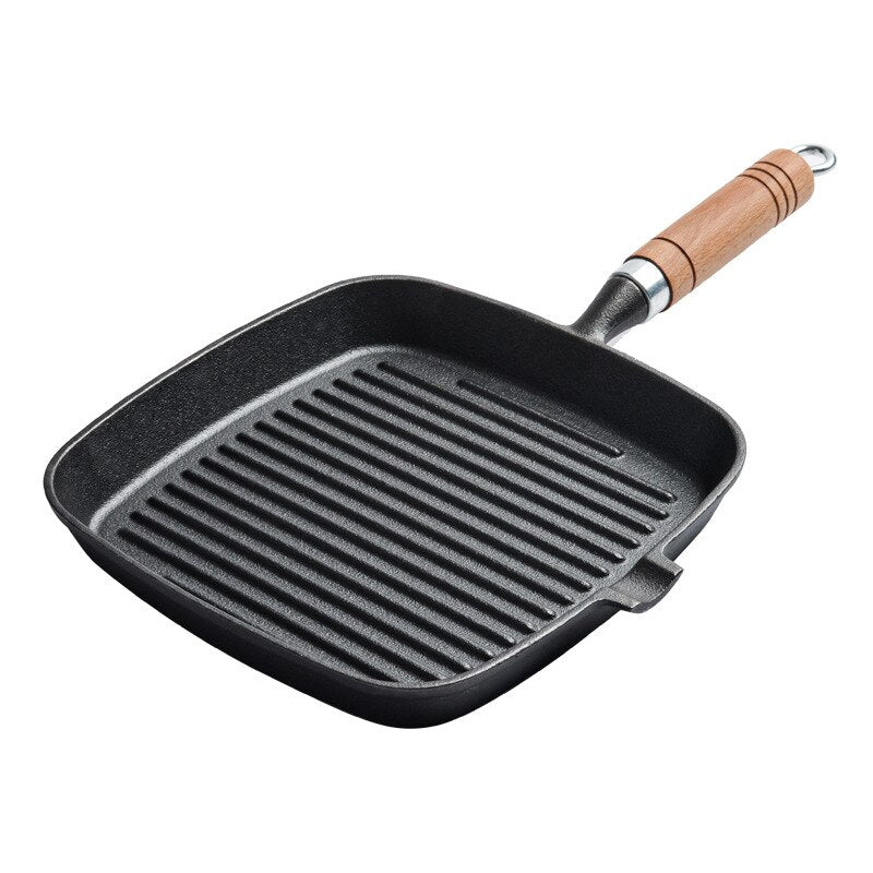 Premium Cast Iron Grill Pan
