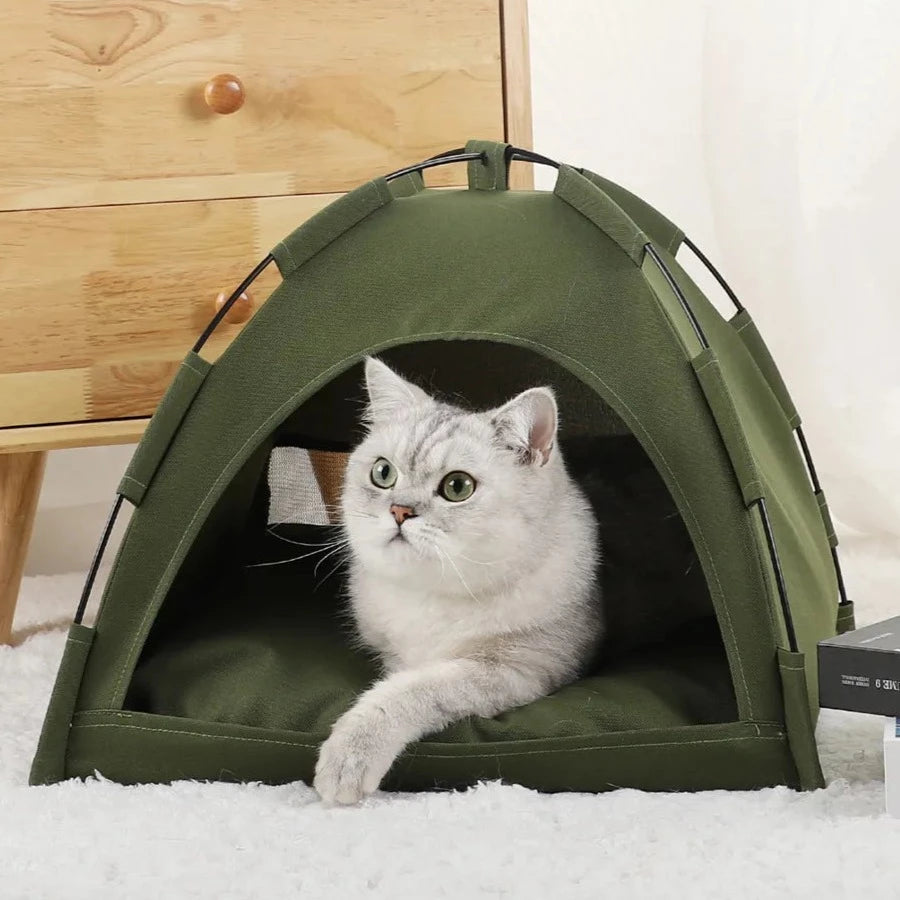 Calming Cat Camper Bed