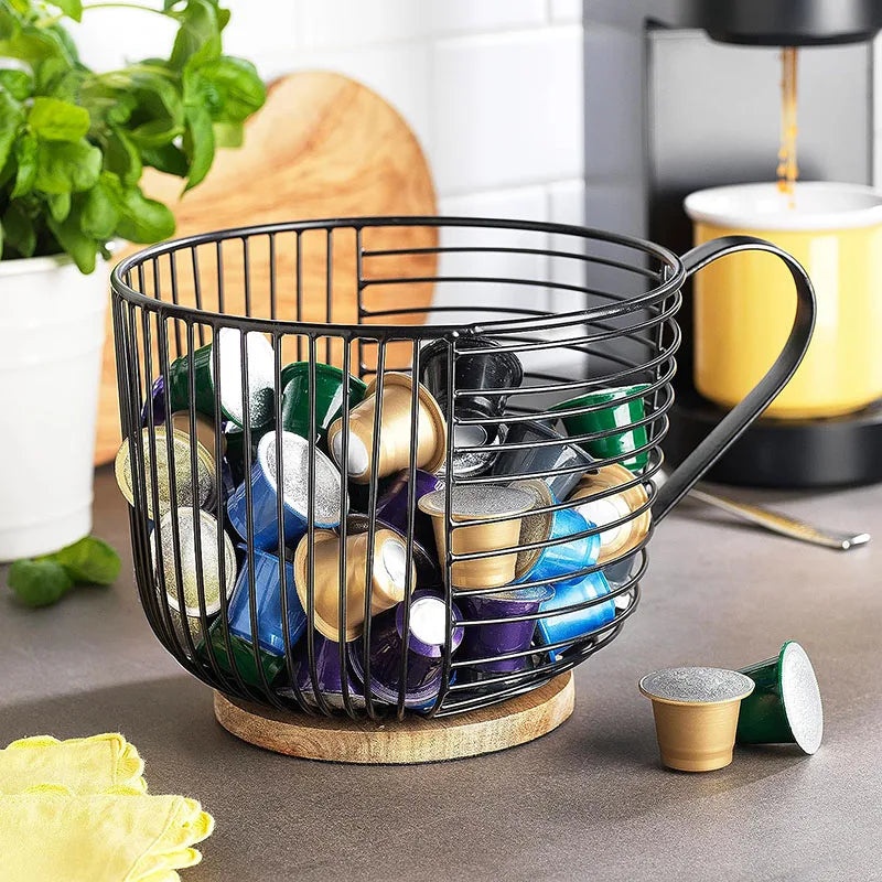 "Brew Basket" Kitchen Organizer