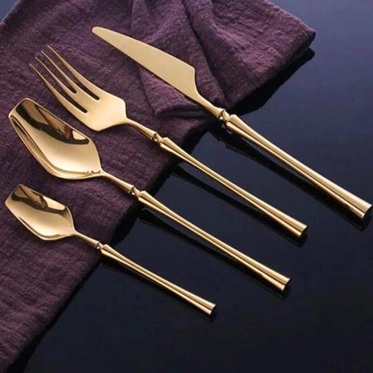 Golden Aerosteel Cutlery Set