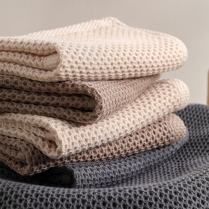 Honeycomb Cotton Dish Towels