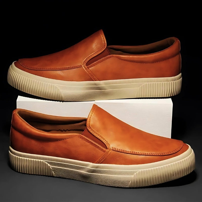 Boulevard Italian Leather Slip-On