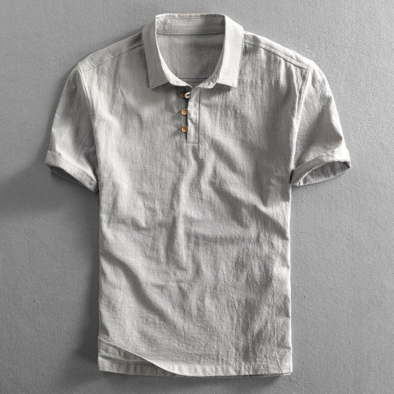 Men's "Fuji" Japan Style Short Sleeve (Gray)