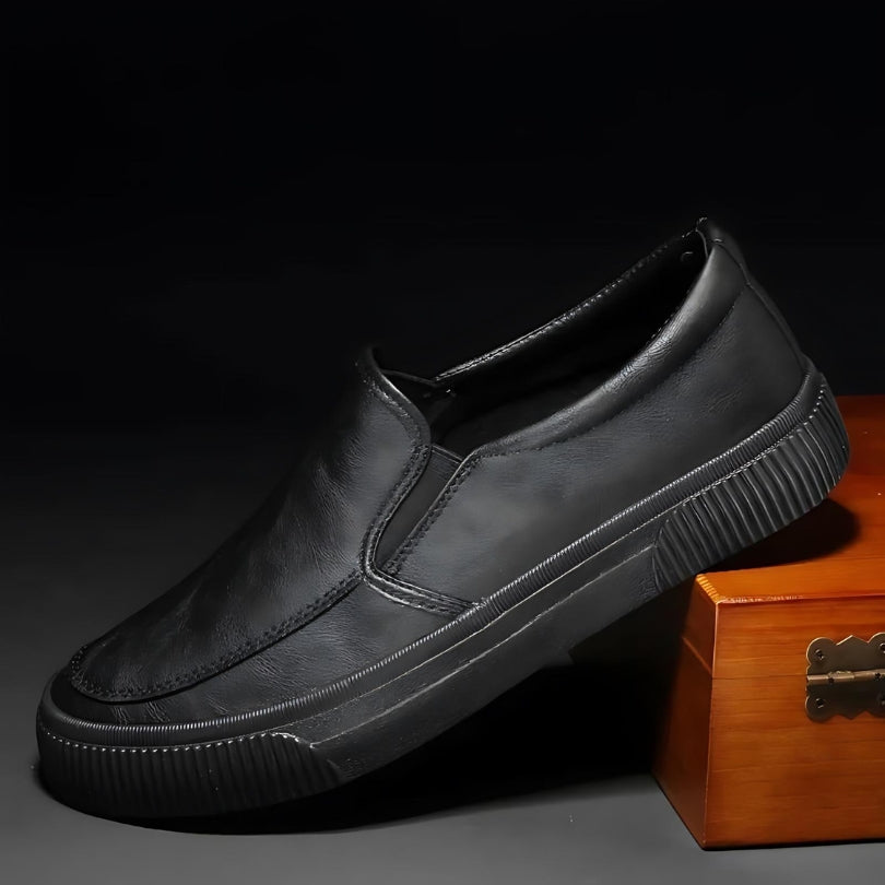 Boulevard Italian Leather Slip-On