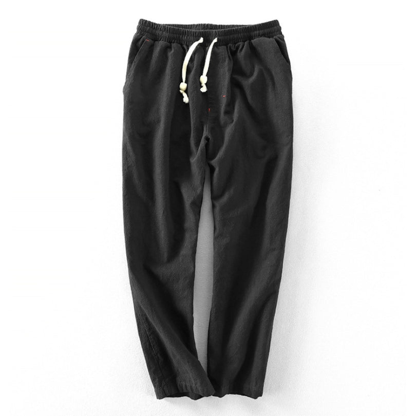 Men's "Mito" Japan-Style Trouser (Black)