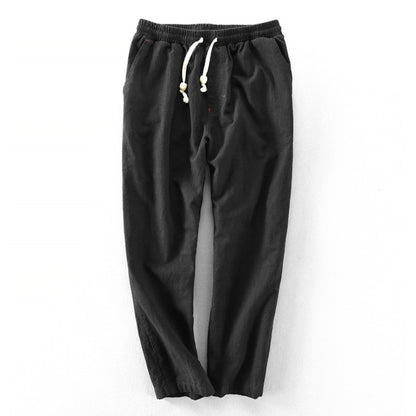 Men's "Mito" Japan-Style Trouser (Charcoal)