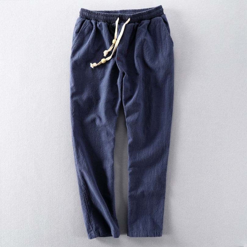 Men's "Mito" Japan-Style Trouser (Black)