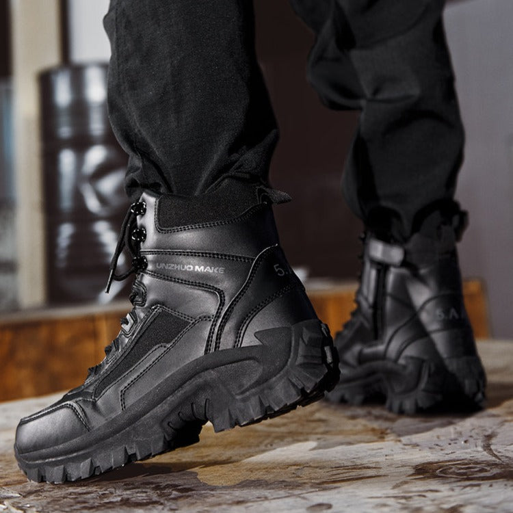 Mens black hot sale tactical shoes